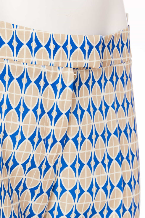 Kate Cooper Bootcut Oval Graphic Print Trousers KCS25118
